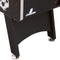 Cougar Arena Voetbaltafel in zwart - Tafelvoetbal tafel incl. 4 ballen en scoreteller - Indoor voetbal tafel van 141x75x88cm
