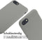 iMoshion Hoesje Geschikt voor iPhone 7 / 8 / SE (2020) / SE (2022) Hoesje Met Koord - iMoshion Siliconen hoesje met koord - Grijs