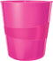 Papierbak Leitz WOW 15liter roze