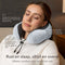 SKYCASES Travel Essentials - Nekkussen Set 3-delig - Ergonomisch Memory Foam met Oogmasker en Oordoppen - Lichtgrijs