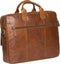 Justified Leren Laptoptas 15 inch Everest 2-Vaks Cognac