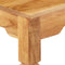 vidaXL - Wandtafel - 100x40x76 - cm - massief - acaciahout