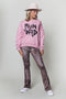 Colourful Rebel Run Wild - Dropped Shoulder Sweat - Loose fit - Maat XS