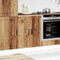 vidaXL - Spoelbakonderkast - Lucca - bewerkt - hout - oud - houtkleurig
