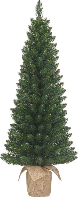 Black Box Trees Gerlos - Kunstkerstboom 90 cm - Jute voet - Groen