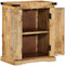 vidaXL - Dressoir - 55x35x70 - cm - Massief - Houten - Ruw - Mango