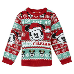 Uniseks Trui Mickey Mouse Rood Maat