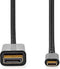 Nedis CCGL64352BK20 - USB 3.2 Gen 1-adapter - USB-C naar DisplayPort - 200 cm - Zwart