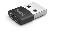 Hama 00201532 - USB-C naar USB-A Adapter - High-speed 480 Mbps - Zwart