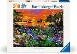 Ravensburger puzzel Reef Turtle - 500 stukjes.