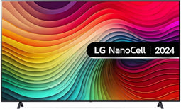 LG Nanocell NANO81 (2024) - Ultra HD TV 86" - 4K HDR - Zwart