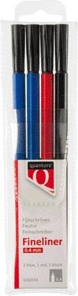Quantore - Fineliner ass | 24 stuks