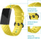 imoshion Siliconen bandje - Geschikt voor Fitbit Charge 4, Charge 3 - Geel - One Size