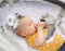 Bo Jungle Speeltent Baby - Pop Up tent UV-werend - Muggengaas - 3 afneembare speeltjes - Uitneembare matras - Opbergzak - Grijs
