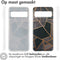 iMoshion Hoesje Geschikt voor Google Pixel 8 Pro Hoesje Siliconen - iMoshion Design hoesje - Meerkleurig / Black Graphic