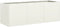 vidaXL - Plantenbak - 120x40x40 - cm - koudgewalst - staal - wit