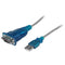 Startech.com ICUSB232V2 - USB 2.0 A - RS232 DB9 - 30cm - Blauw Grijs Zilver
