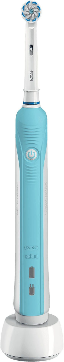 Oral-B Pro 700 - Elektrische Tandenborstel - Sensi UltraThin - Blauw