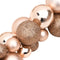 vidaXL - Kerstslinger - ballen - 175 - cm - polystyreen - roségoudkleurig