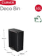 Curver Decobin Prullenbak - Rechthoekig - Soft-Close - 65L - Zwart