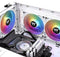 Thermaltake CT120 ARGB Sync - PC-ventilator - 2000 rpm - Wit (2 stuks)