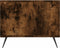 vidaXL - Salontafel - 90x50x40 - cm - bewerkt - hout - gerookt - eikenkleurig