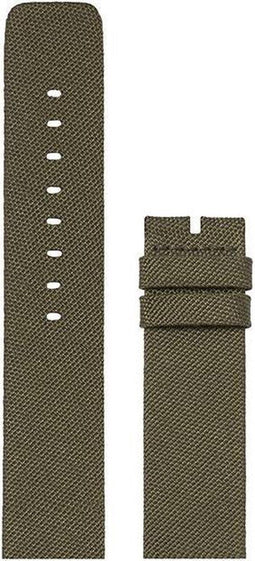 LEFF amsterdam - Horlogebandje - Cordura Band D38 - Groen - 20 mm