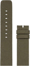 LEFF amsterdam - Horlogebandje - Cordura Band D38 - Groen - 20 mm