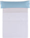 Kussensloop Alexandra House Living Blauw Celeste 45 x 155 cm