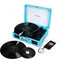 RICATECH RTT21 - Platenspeler met Bluetooth - Blauw