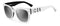 Dsquared2 ICON 0005/S - Zonnebril Uniseks - Ø 58 mm - Wit Zwart