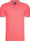 Mario Russo Polo Edward - Polo Shirt Heren - 100% Katoen - Koraal