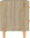 vidaXL - Nachtkastjes - 2 - st - 40x35x47,5 - cm - sonoma - eikenkleurig