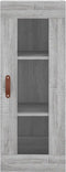 vidaXL - Hangkast - 34,5x34x90 - cm - grijs - sonoma - eikenkleurig