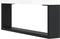 vidaXL - Dressoir - 69,5x34x90 - cm - bewerkt - hout - hoogglans - wit
