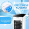 Breeze CoolBreeze - Mobiele Luchtkoeler 3-in-1 - Stil Compact Wit