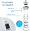 BRITA Waterfilterkaraf - 1,3L - incl. 1 MicroDisc filter - vermindert PFAS chloor herbiciden pesticiden - zachtgrijs