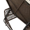 vidaXL - Ligbed - met - Kussen - Bruin - Poly - Rattan