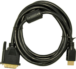 Akyga AK-AV-11 - HDMI naar DVI Kabel - 1,8 m - Zwart