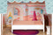 Poppenhuis - 61x30x106 cm - hout - met meubels