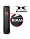 Hammer Boxing Bokszak, Kunstleer, Black Kick, 100x35 cm