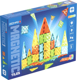 Geomag Geomag - Magnetische Tegels Gems - 44 stuks