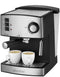 Clatronic ES 3643 - Espressomachine - 15 bar - Zwart/Roestvrijstaal