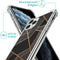 iMoshion iPhone 11 Pro Max - Hoesje met Koord - Verstelbaar Koord - Zwart / Meerkleurig / Goud / Black Graphic