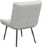 vidaXL - Relaxstoel - 64x74x84 - cm - fluweel - lichtgrijs