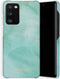 Selencia Hoesje Geschikt voor Samsung Galaxy A41 Hoesje - Selencia Maya Fashion Backcover - groen