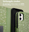 iMoshion Hoesje Geschikt voor iPhone 11 Hoesje Met Pasjeshouder - iMoshion Design Bookcase smartphone - Groen / Green Flowers