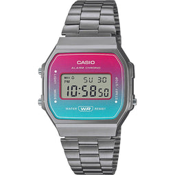 Casio Vintage A168WERB-2AEF Unixex Horloge 36,3 mm - Zilverkleurig