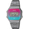 Casio Vintage A168WERB-2AEF Unixex Horloge 36,3 mm - Zilverkleurig