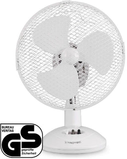 TROTEC TVE 9 - Tafelventilator - 25W 2 snelheidsniveaus - Geluidsarm